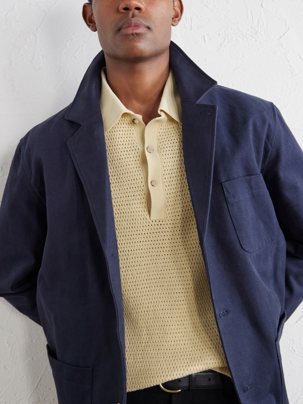 De Bonne Facture - Cotton-Twill Jacket - Blue