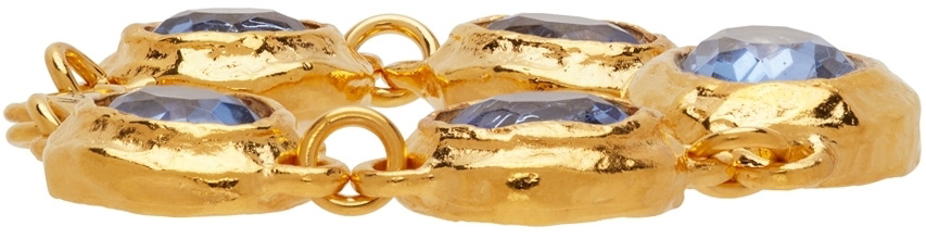 Mondo Mondo Gold & Blue Monsieur Bracelet Mondo Mondo