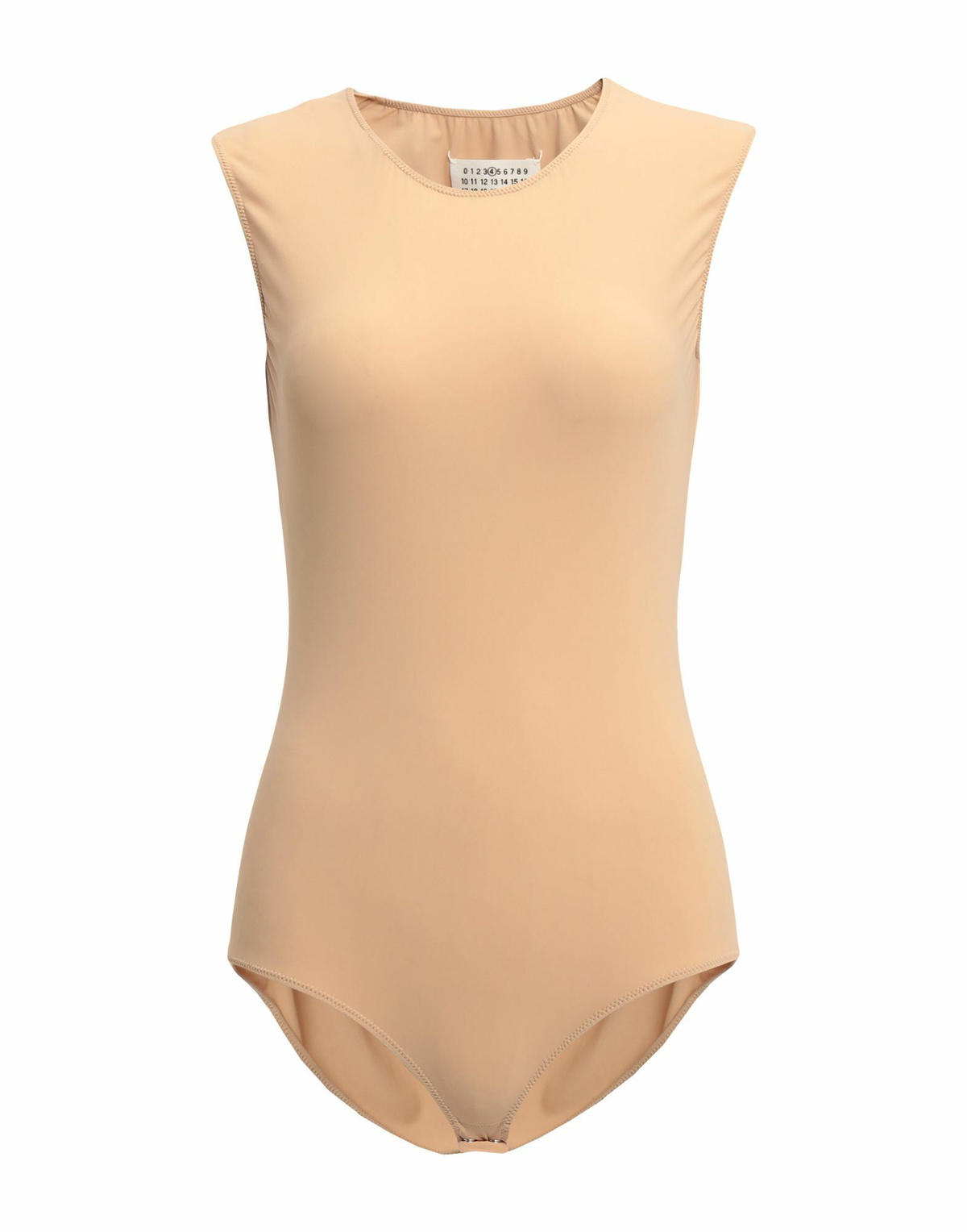 Maison Margiela Womens Bodysuit in Beige