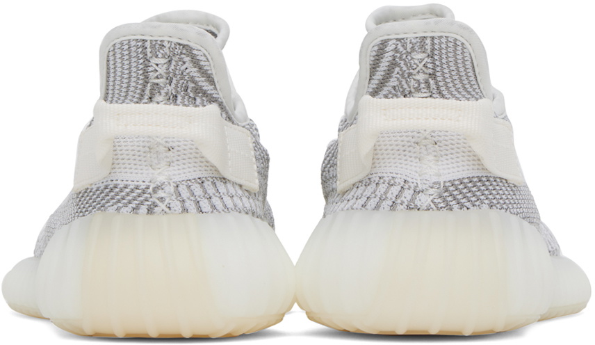 all white reflective yeezy