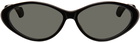 Gucci Black Cat-Eye Sunglasses