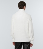 Amiri - Ribbed-knit chenille turtleneck sweater