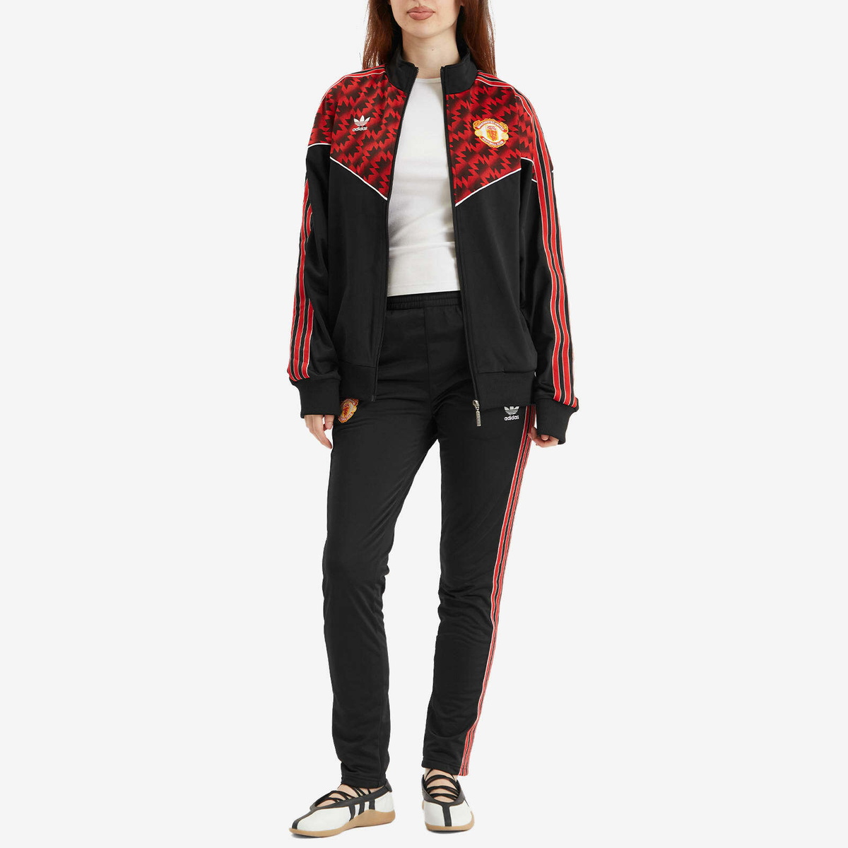 Adidas MUFC 91 Track Pant in Black