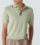 King & Tuckfield Wool polo shirt