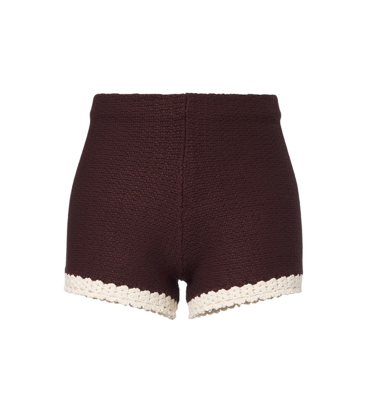 Photo: Posse Hattie crochet-trimmed shorts