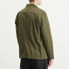 Universal Works Men's Twill Bakers Jacket in Light Olive