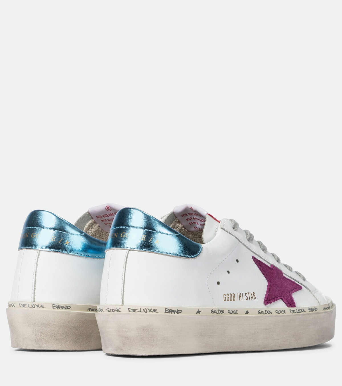 golden goose high star sneakers