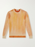 Our Legacy - Cruise Faded-Effect Cotton-Jersey T-Shirt - Orange