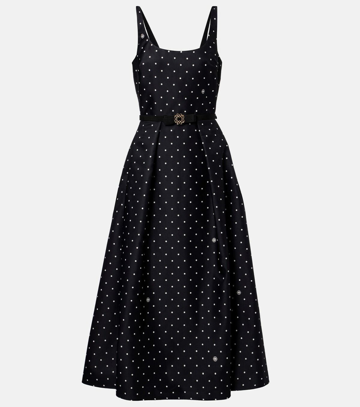 Elie Saab Polka-dot midi dress