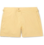 TOM FORD - Slim-Fit Mid-Length Swim Shorts - Yellow