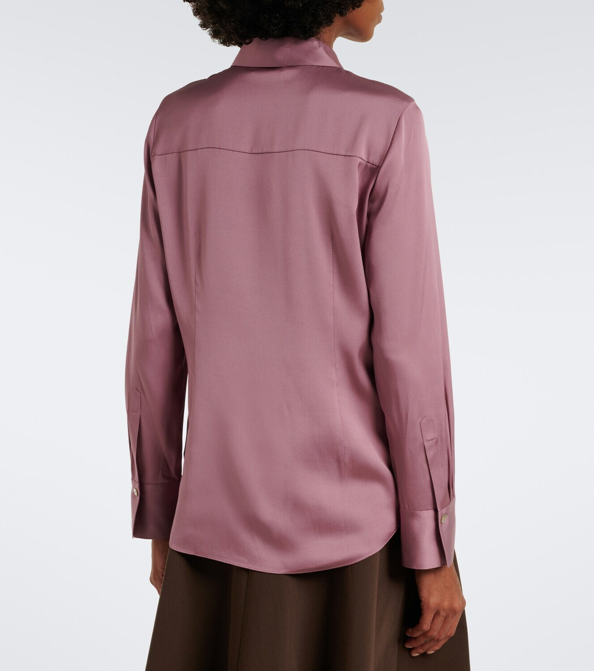 Vince Silk-blend shirt