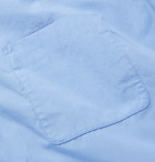 NANAMICA - Convertible-Collar Cotton-Blend Shirt - Blue