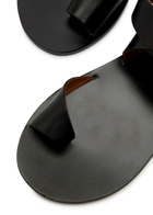 Atp Atelier Montagano Leather Sandals Black