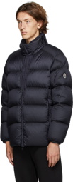 Moncler Navy Down Cevenne Puffer Jacket