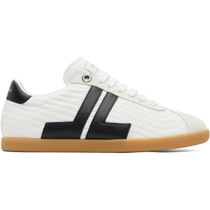 Photo: Lanvin White Glen 2.0 Sneakers