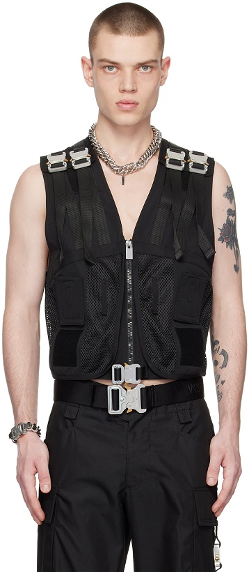 Photo: 1017 ALYX 9SM Black 4-Buckle Tactical Vest