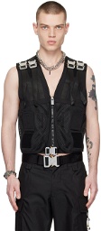 1017 ALYX 9SM Black 4-Buckle Tactical Vest