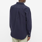 Norse Projects Men's Algot Overdyed Oxford Shirt in Dark Navy