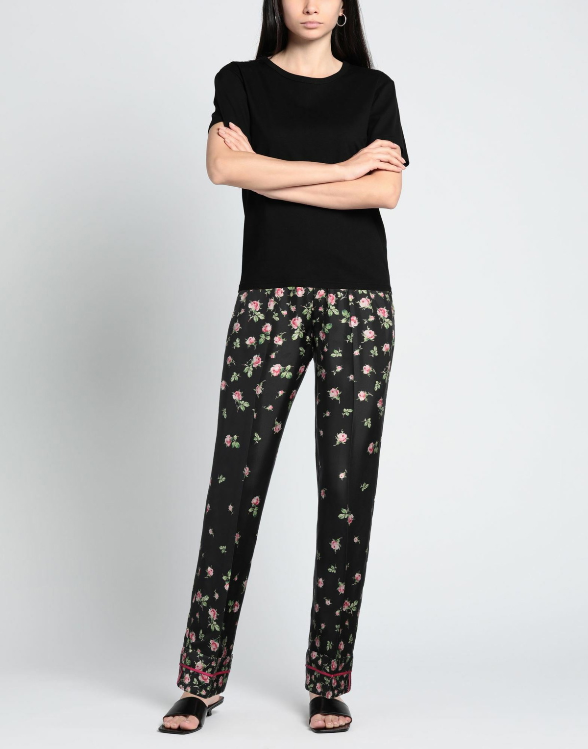 Red Valentino Womens Pants in Black