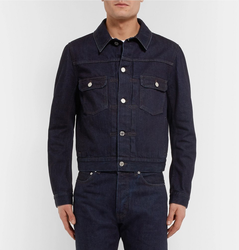 Berluti - Slim-Fit Selvedge Denim Jacket - Men - Indigo