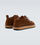Loewe Rivet studded suede shoes