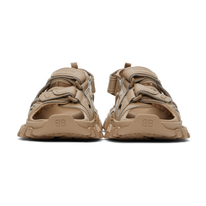 Balenciaga Beige Track Sandals Balenciaga