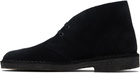 Clarks Originals Black Suede Desert Boots