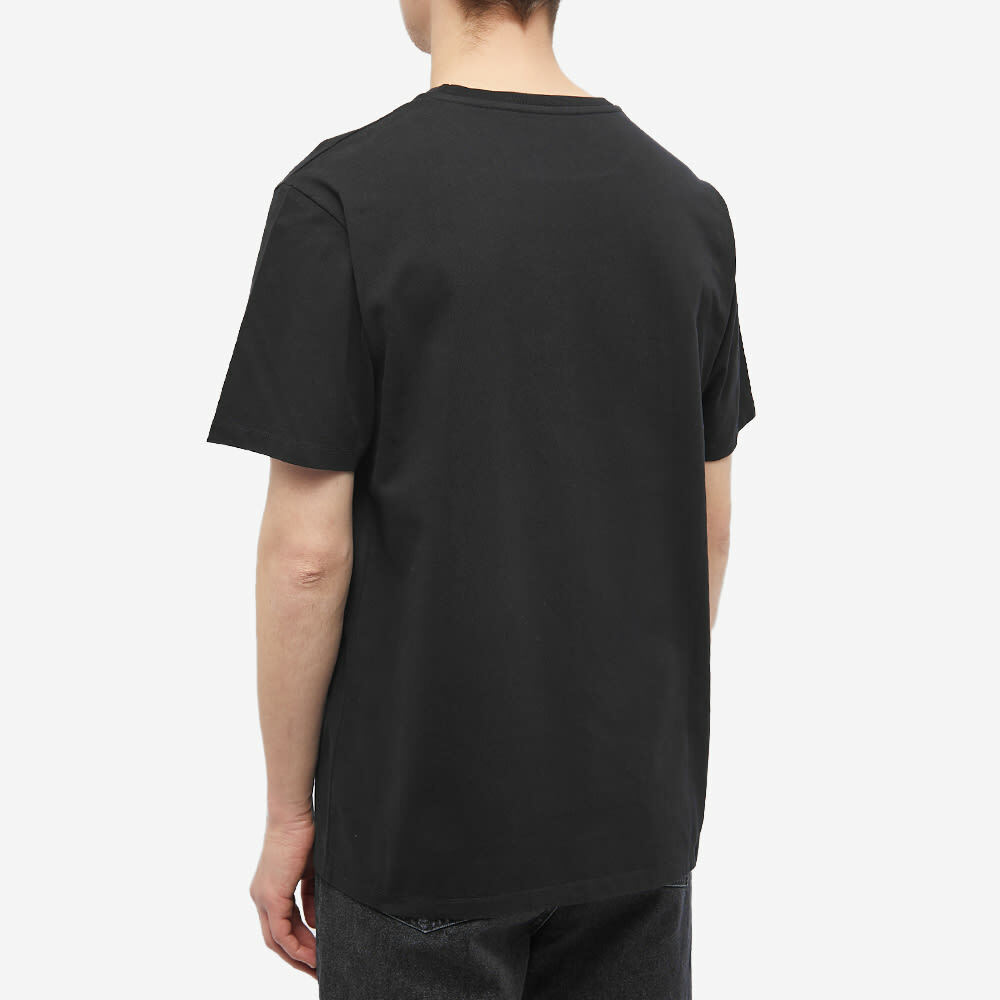 Maison Kitsuné Men's Rue Richelieu Relaxed T-Shirt in Black Maison