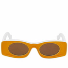 Loewe Eyewear Paul's Ibiza Original Sunglasses in Yellow 