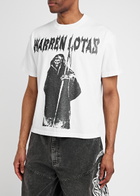 Warren Lotas Apocalypse Printed Cotton T-shirt White
