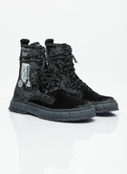 Virón 1992 Crushed Velvet Boots