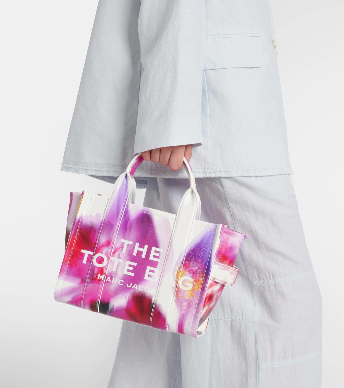 Marc Jacobs Future Floral Small leather tote bag Marc Jacobs