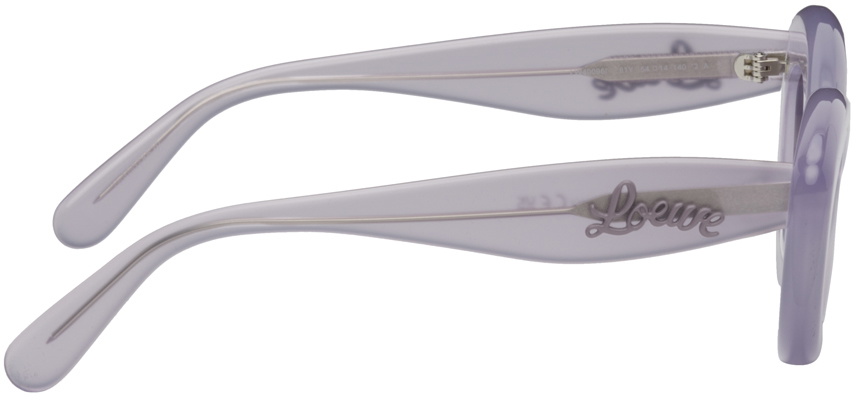 Loewe Purple Cat-Eye Sunglasses