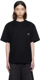 Wooyoungmi Black Drawstring T-Shirt