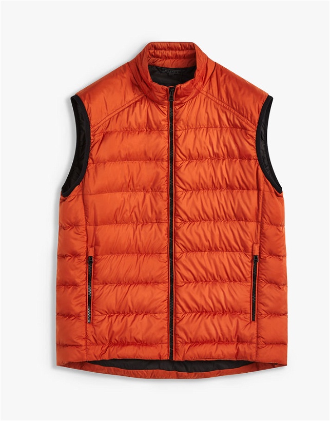 Photo: Belstaff Rodings Quilted Vest Blue