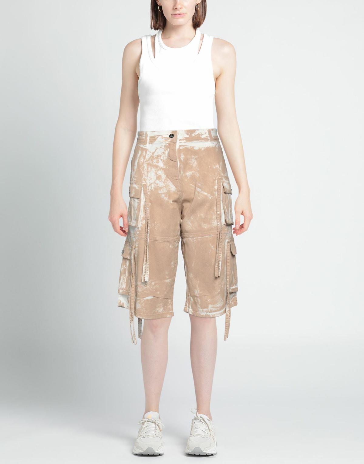 Andreādamo Womens Pants Blush