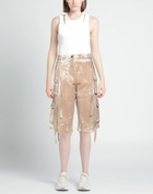 Andreādamo Womens Pants Blush