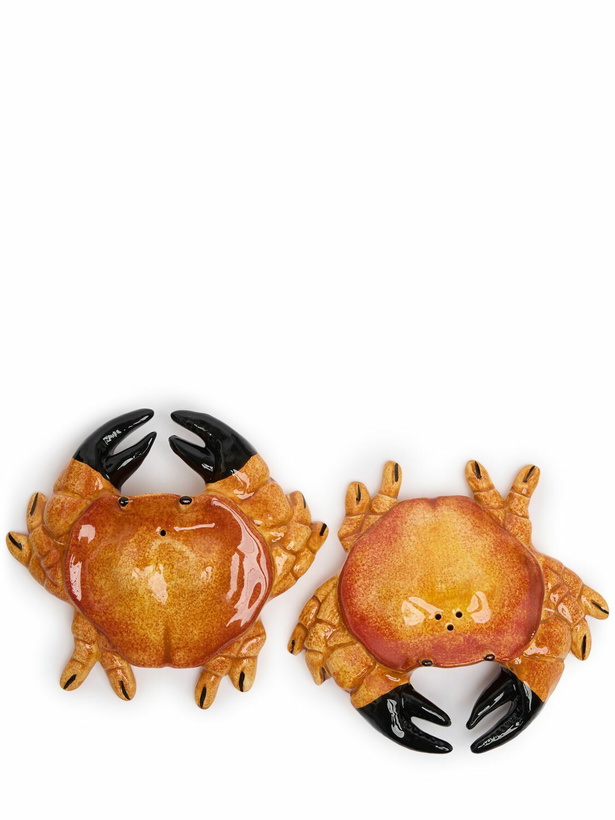 Photo: LES OTTOMANS Crab Salt & Pepper Shakers