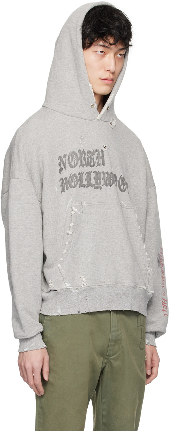 PALY Gray 'N. Hollywood' Hoodie