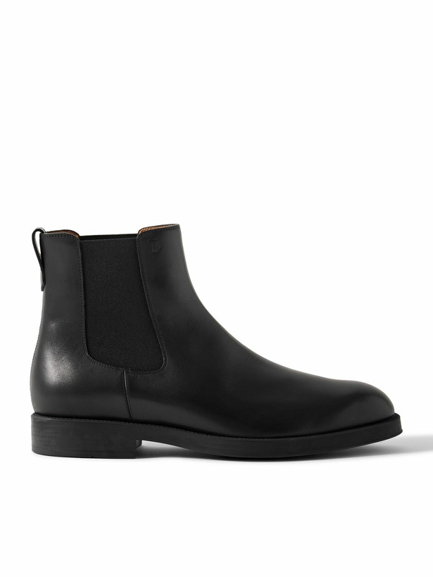 Photo: Tod's - Leather Chelsea Boots - Black