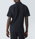 Homme Plissé Issey Miyake Basics pleated polo shirt