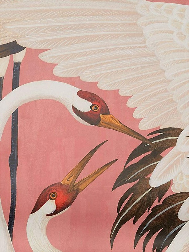 Photo: GUCCI - Heron Print Wallpaper Panels