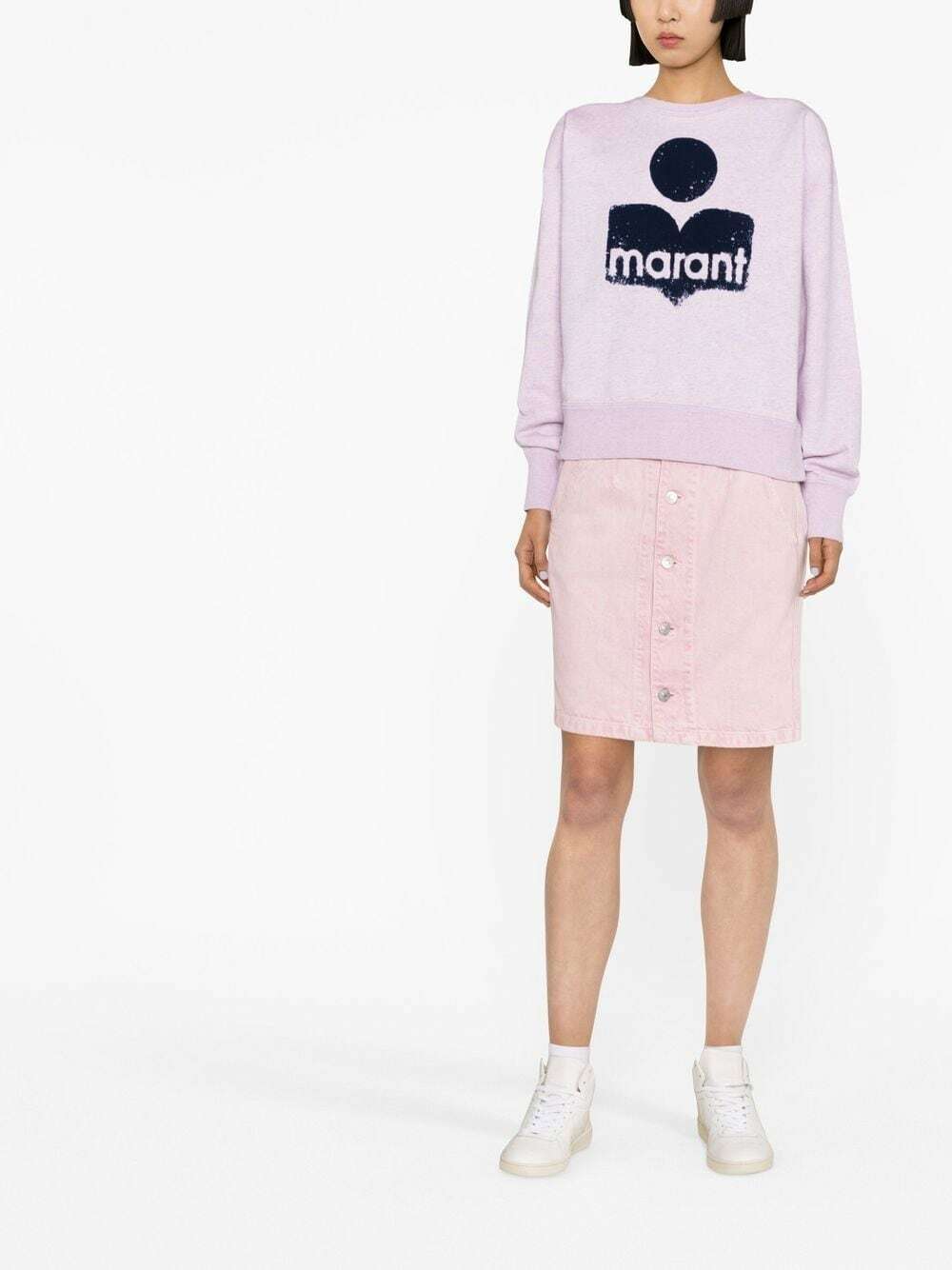 Marant Etoile Beige Cotton Sweatshirt