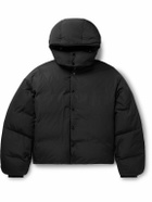 LE 17 SEPTEMBRE - Quilted Shell Hooded Down Jacket - Black