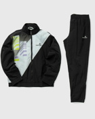 Sergio Tacchini Checkered Print Tracksuit Black - Mens - Tracksuit Sets