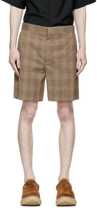Photo: Givenchy Brown Wool Shorts