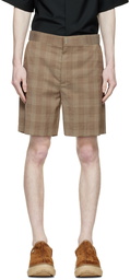 Givenchy Brown Wool Shorts