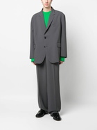 The Frankie Shop Grey Beo Oversized Blazer