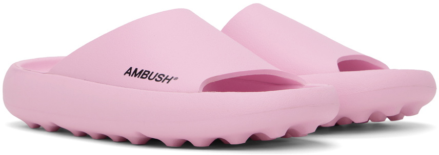 AMBUSH Pink Slider Sandals