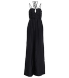 Ulla Johnson Khalida silk halterneck  jumpsuit